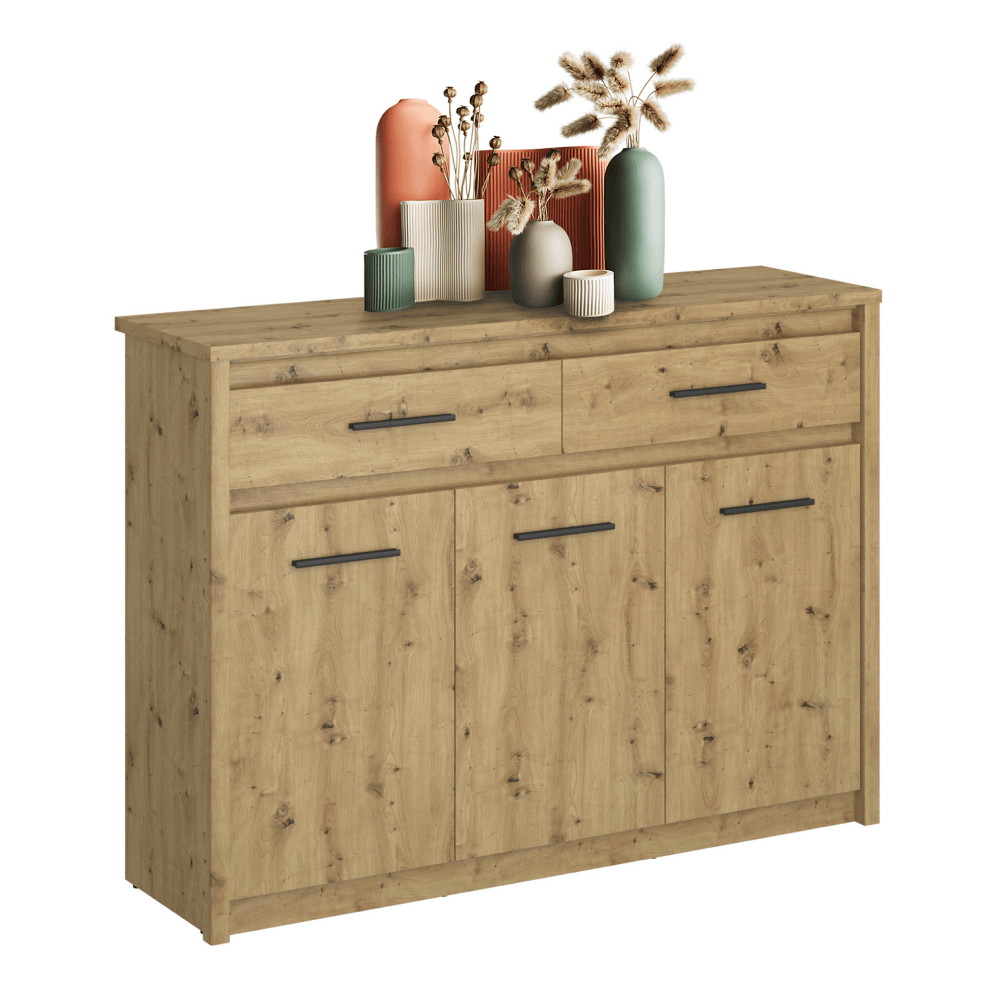 Comoda 3D2S, stejar Artisan, AIRON — imaginea 5