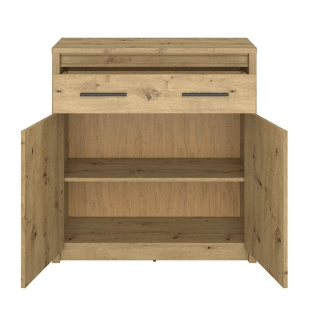 Comoda 2D1S, stejar Artisan, AIRON — imaginea 4
