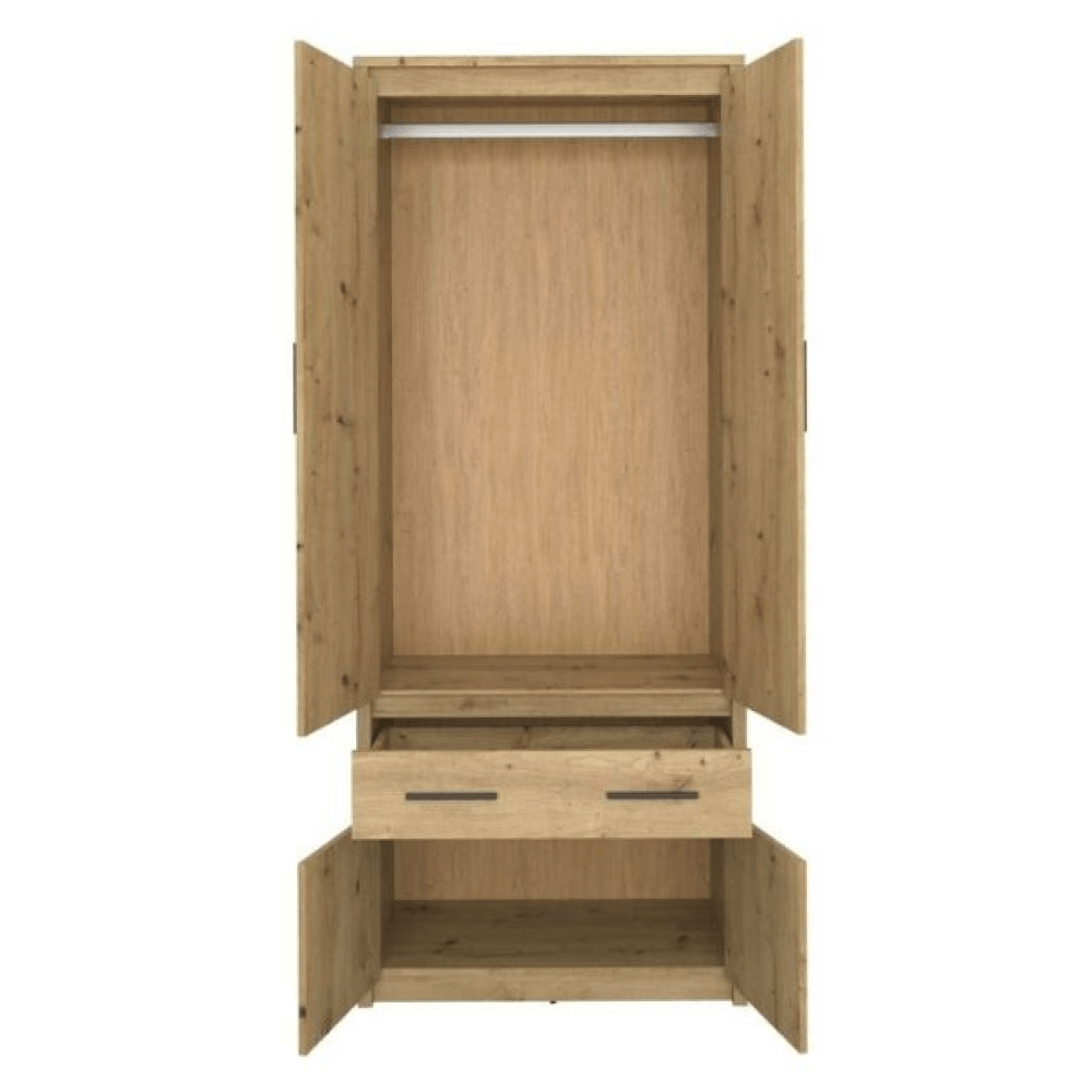 Dulap 4D1S/50, stejar Artisan, AIRON — imaginea 5