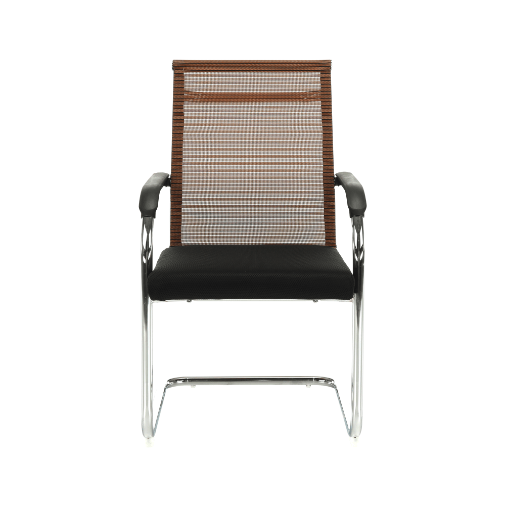 Scaun de sedinta, negru/maro, ESIN — imaginea 4