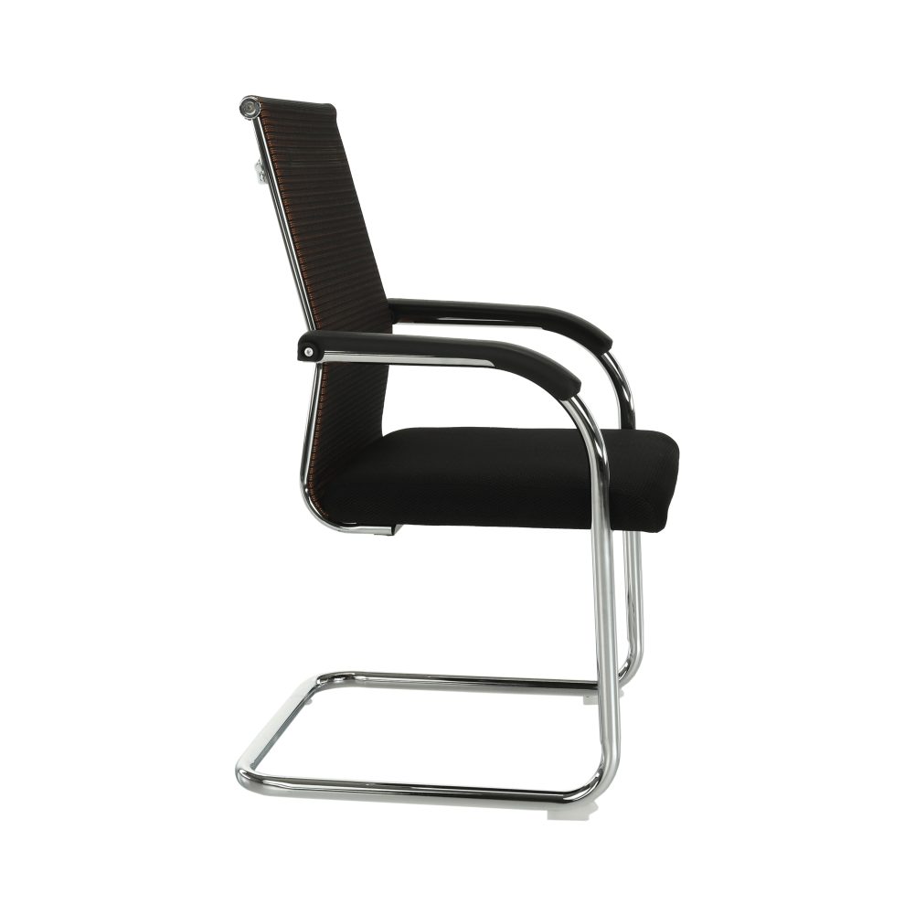 Scaun de sedinta, negru/maro, ESIN — imaginea 5