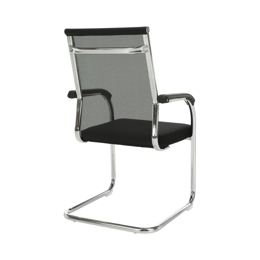 Scaun de sedinta, negru/argintiu, ESIN — imaginea 8