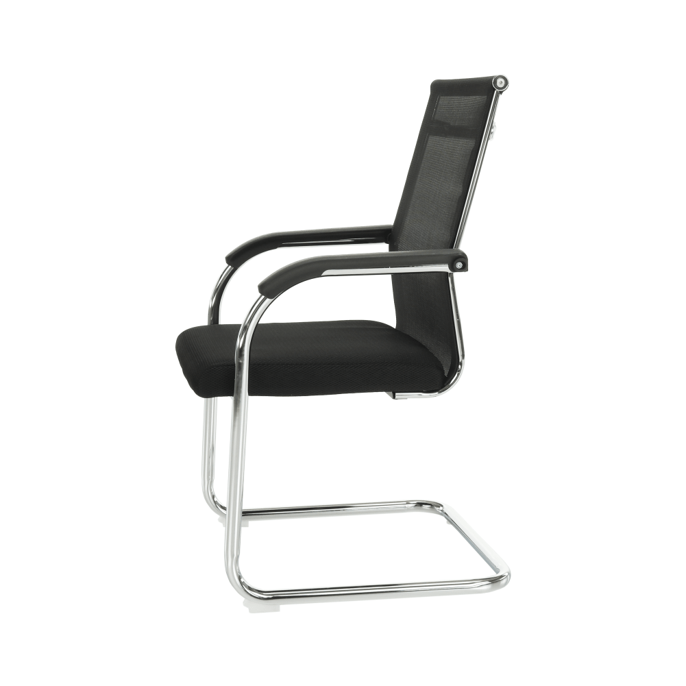 Scaun de sedinta, negru/argintiu, ESIN — imaginea 9