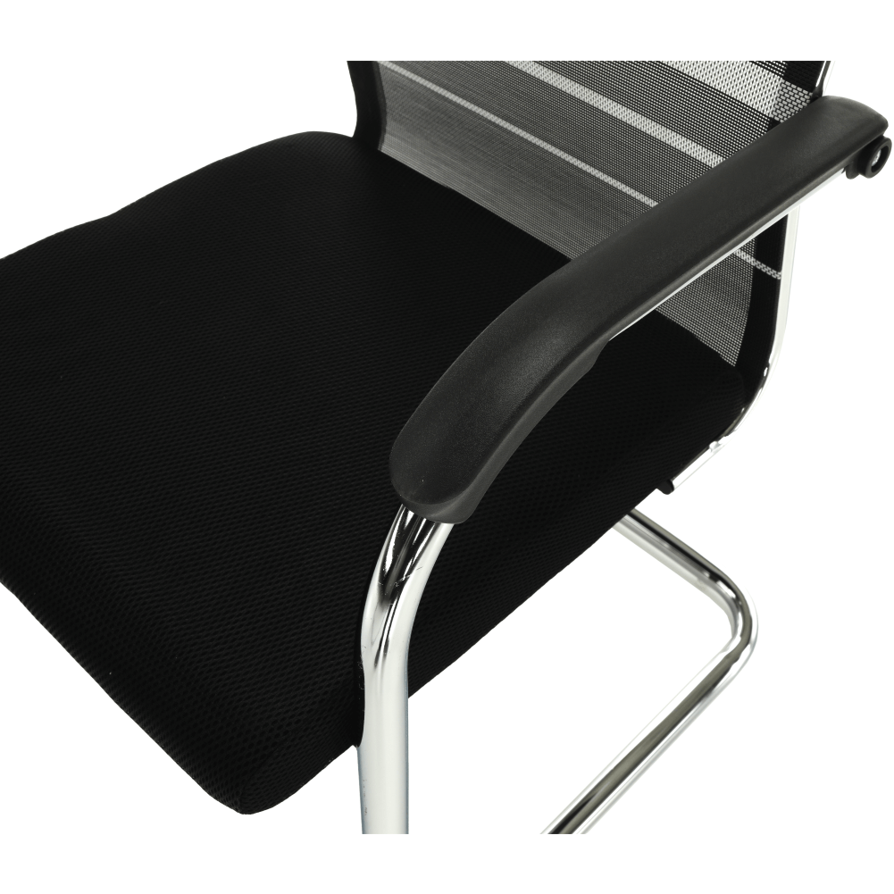 Scaun de sedinta, gri/negru/argintiu, ESIN — imaginea 10