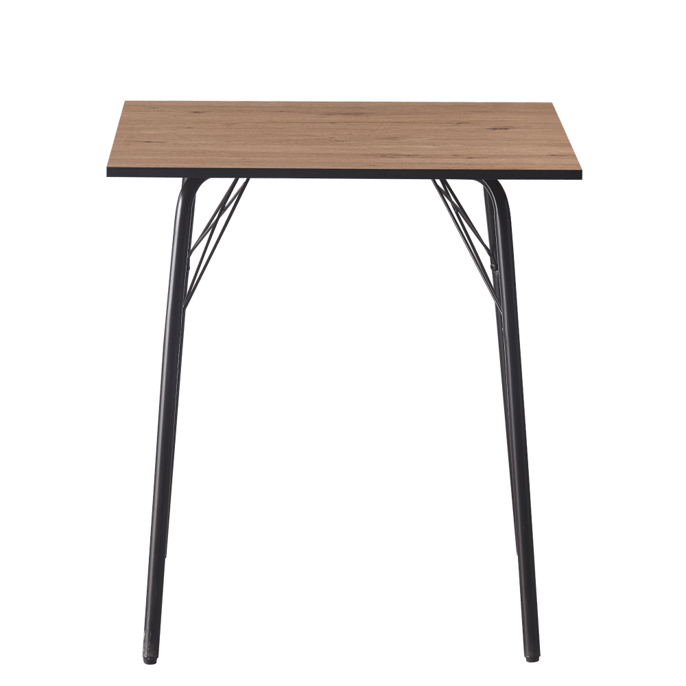 Masa dining, stejar artisan / neagra, 70x70x75 cm, NALAK TIP 1 — imaginea 3