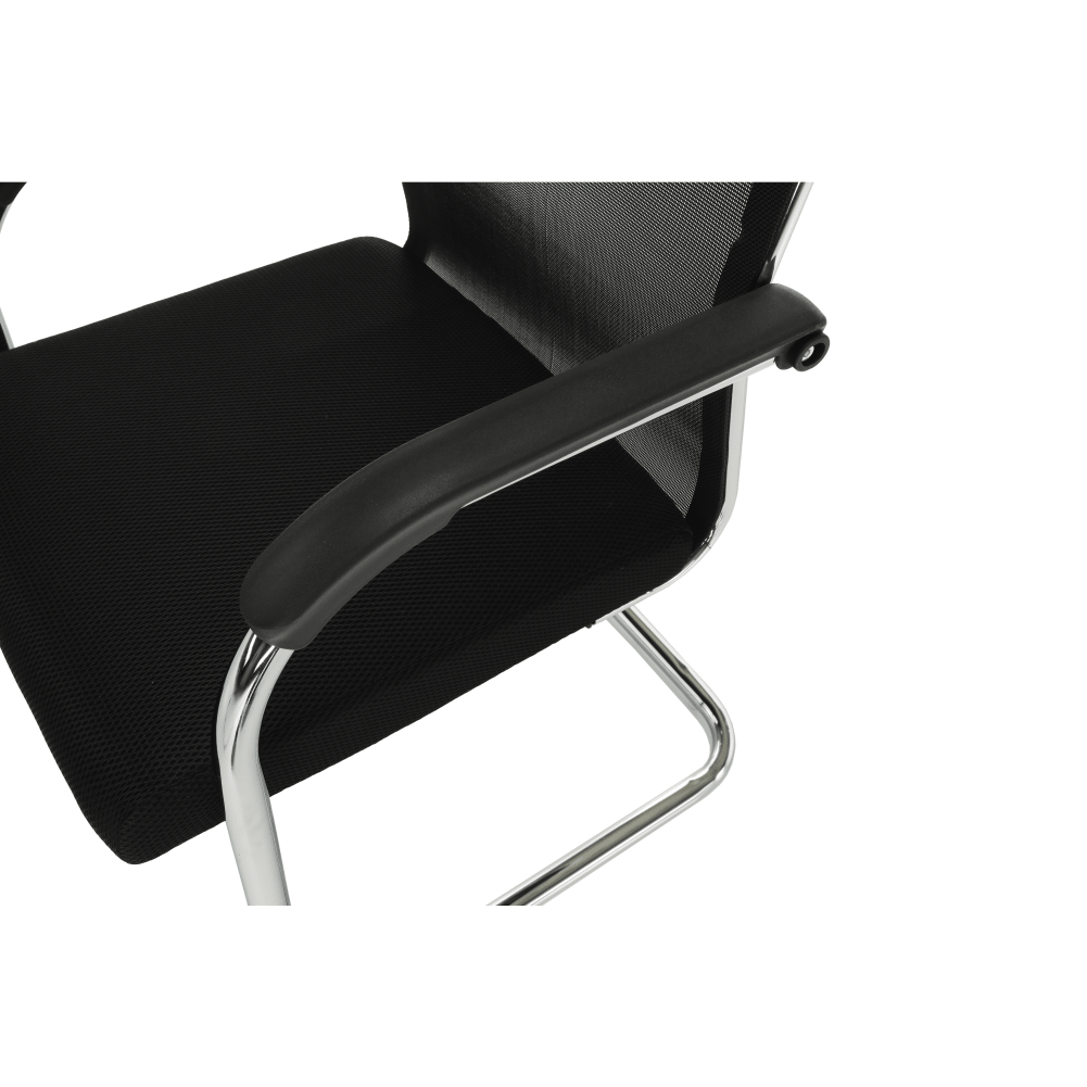 Scaun de sedinta, negru/argintiu, ESIN — imaginea 12