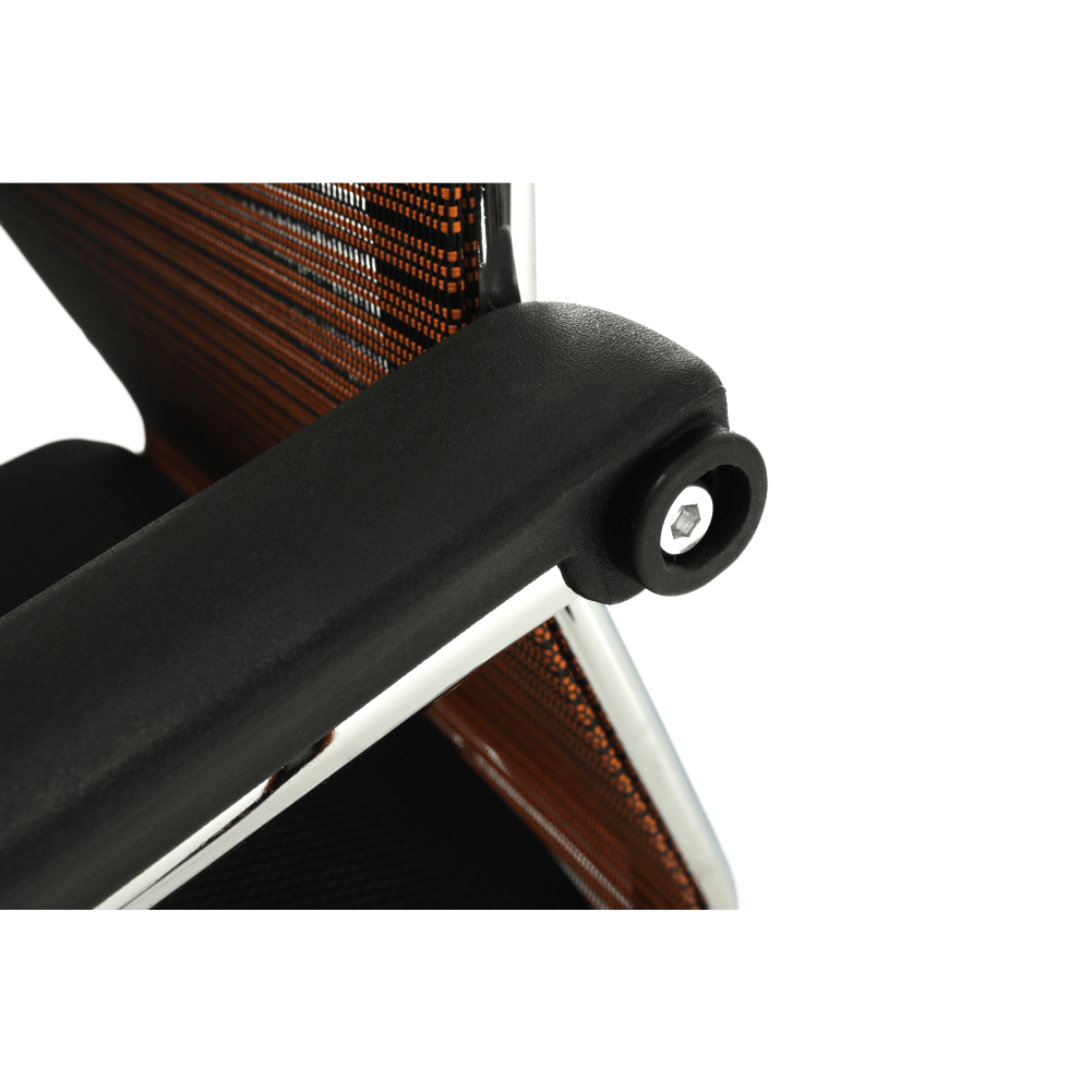 Scaun de sedinta, negru/maro, ESIN — imaginea 14