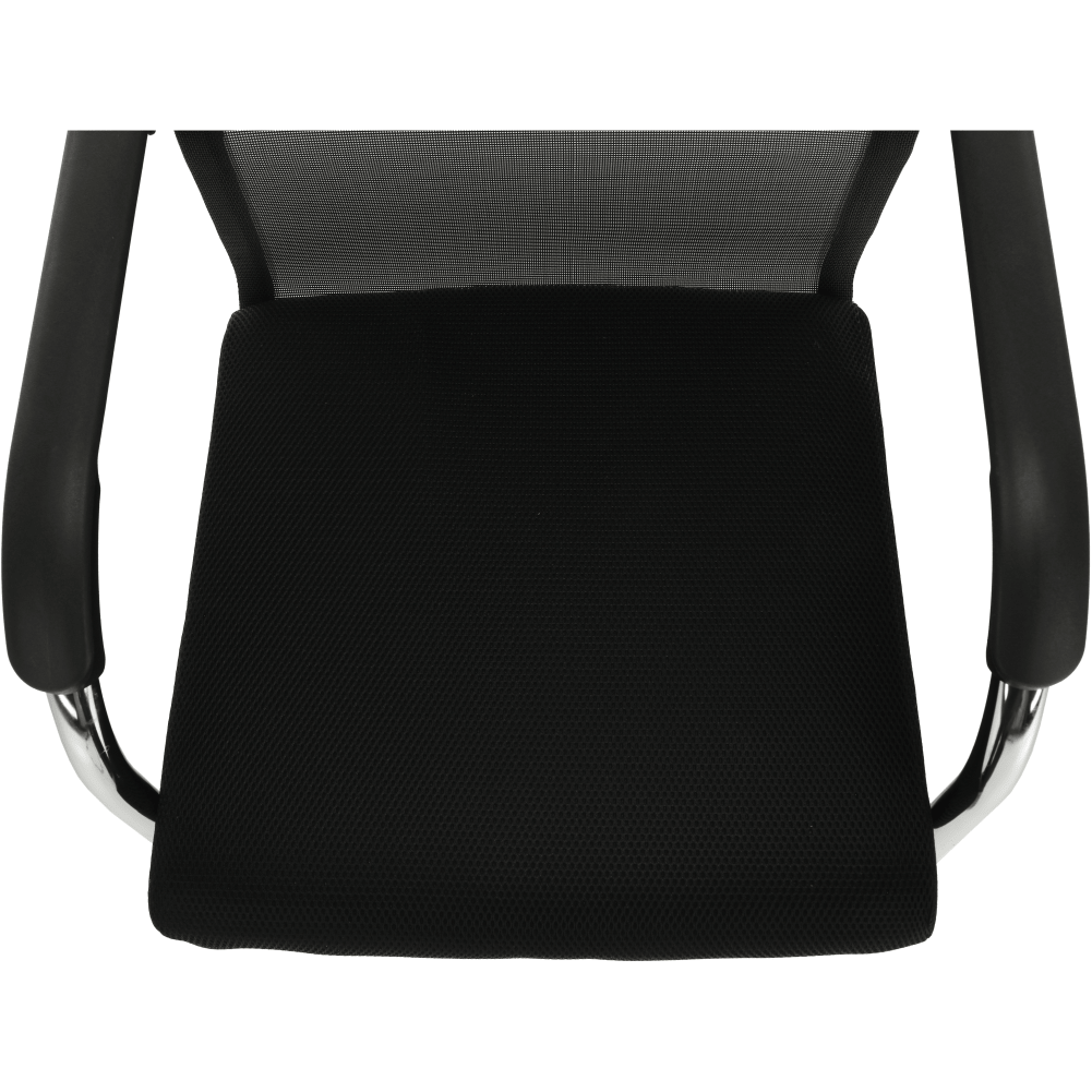 Scaun de sedinta, negru/argintiu, ESIN — imaginea 16