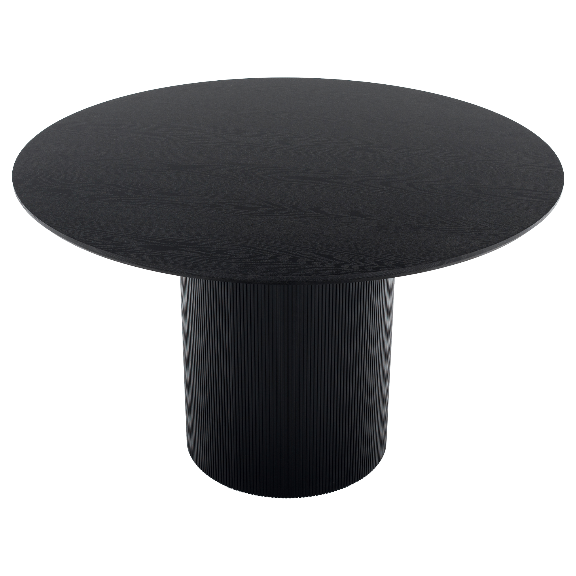 Masa de sufragerie, neagra, diametru 120 cm, MAHIR TIP 2 — imaginea 2