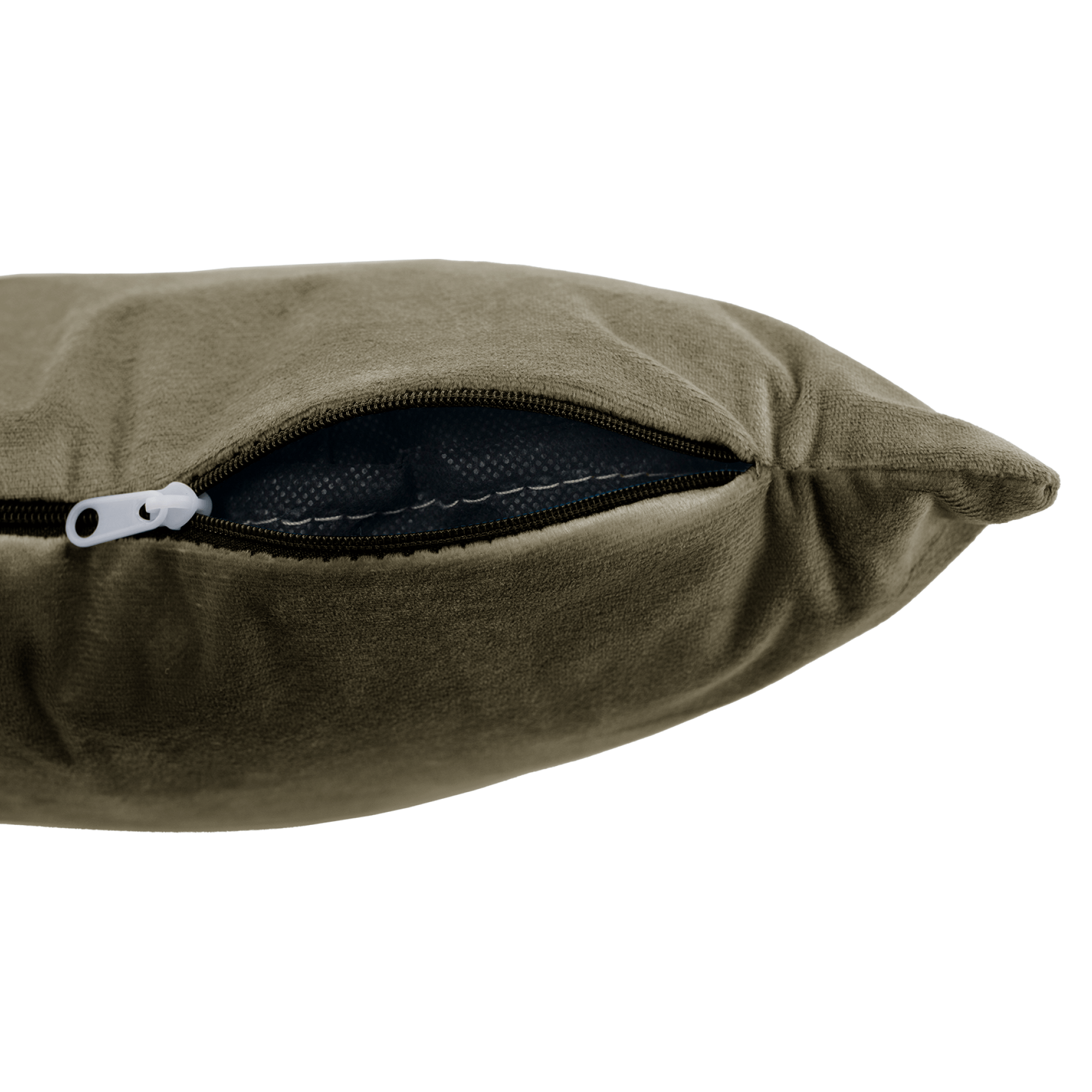 Scaun de birou, gri-maro Taupe tesatura Velvet/crom, KLIAN — imaginea 11