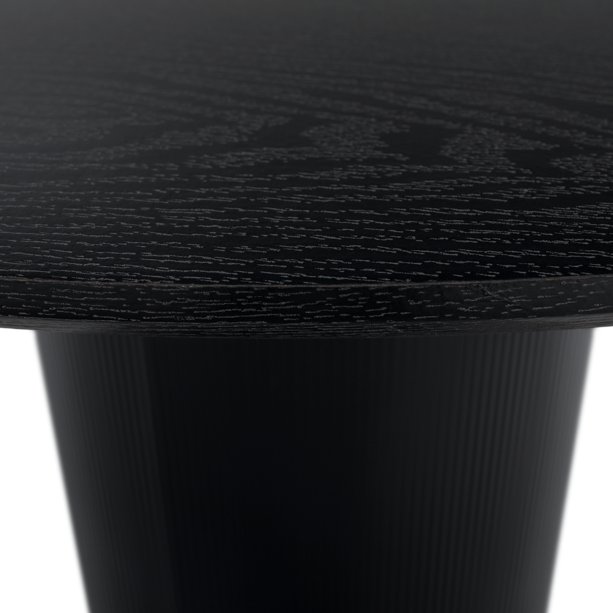 Masa de sufragerie, neagra, diametru 120 cm, MAHIR TIP 2 — imaginea 4