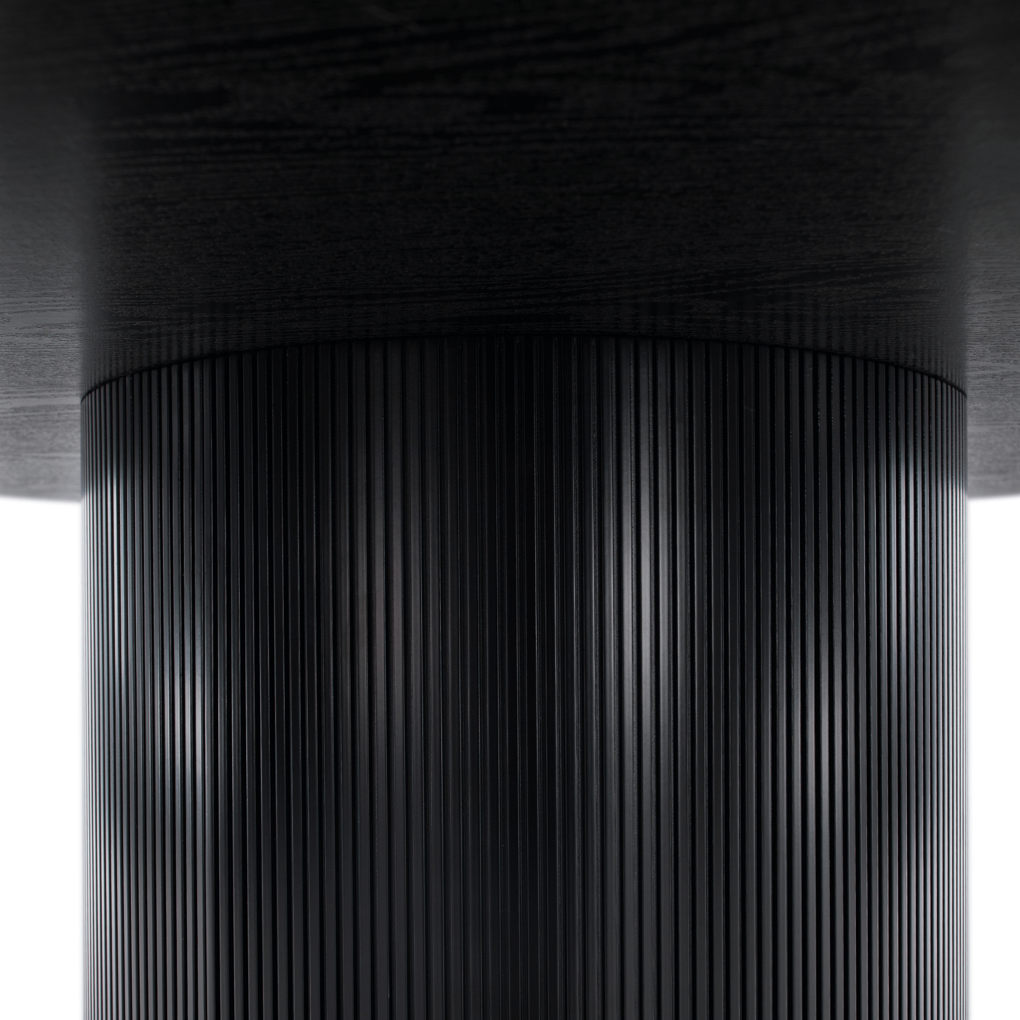 Masa de sufragerie, neagra, diametru 120 cm, MAHIR TIP 2 — imaginea 6
