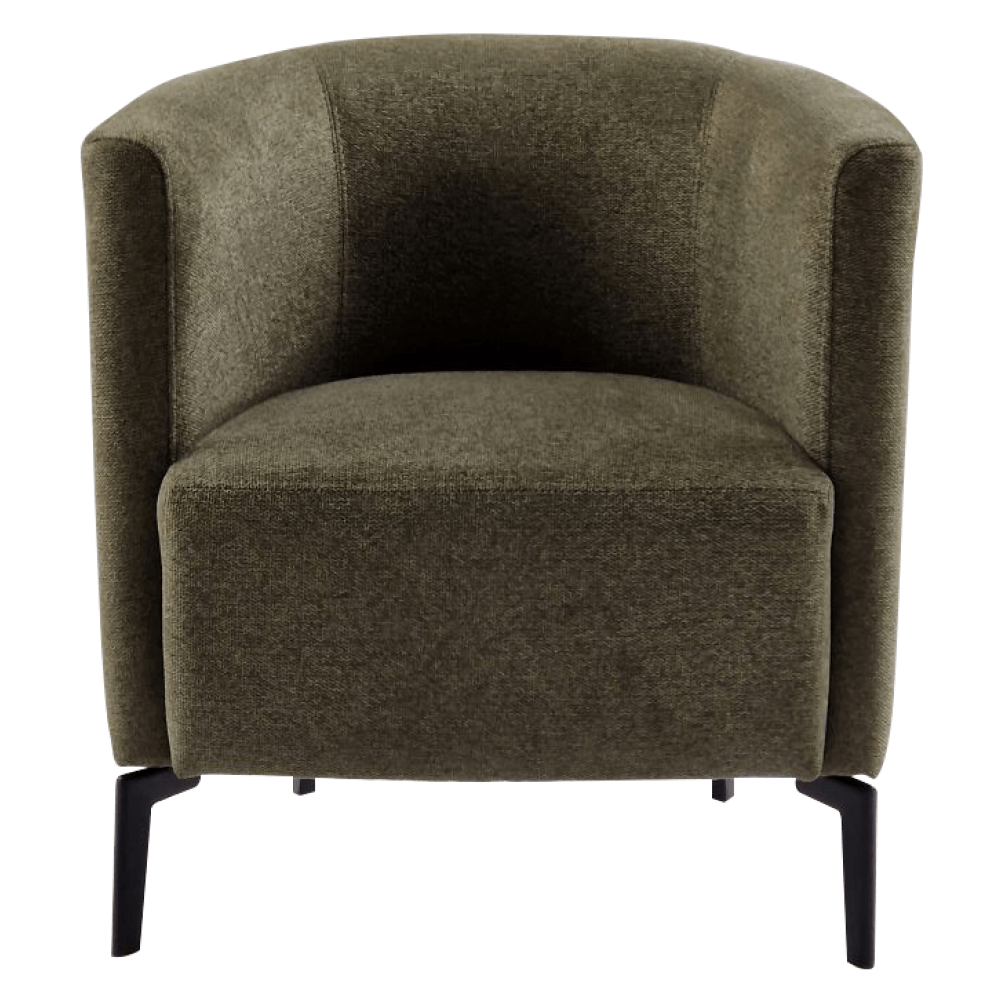 Fotoliu de design, verde / negru, KAPY — imaginea 4