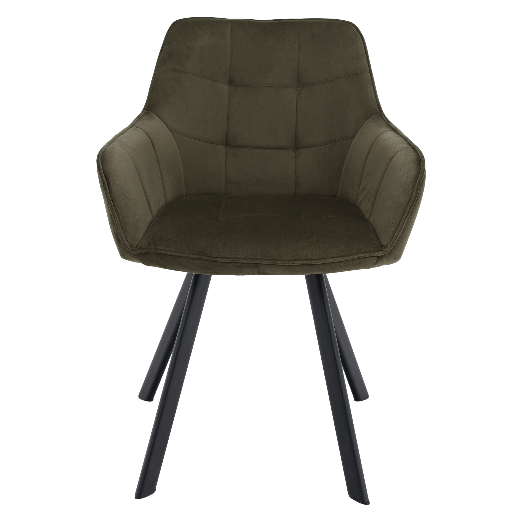 Scaun de design, Velvet verde/negru, PETIN — imaginea 2
