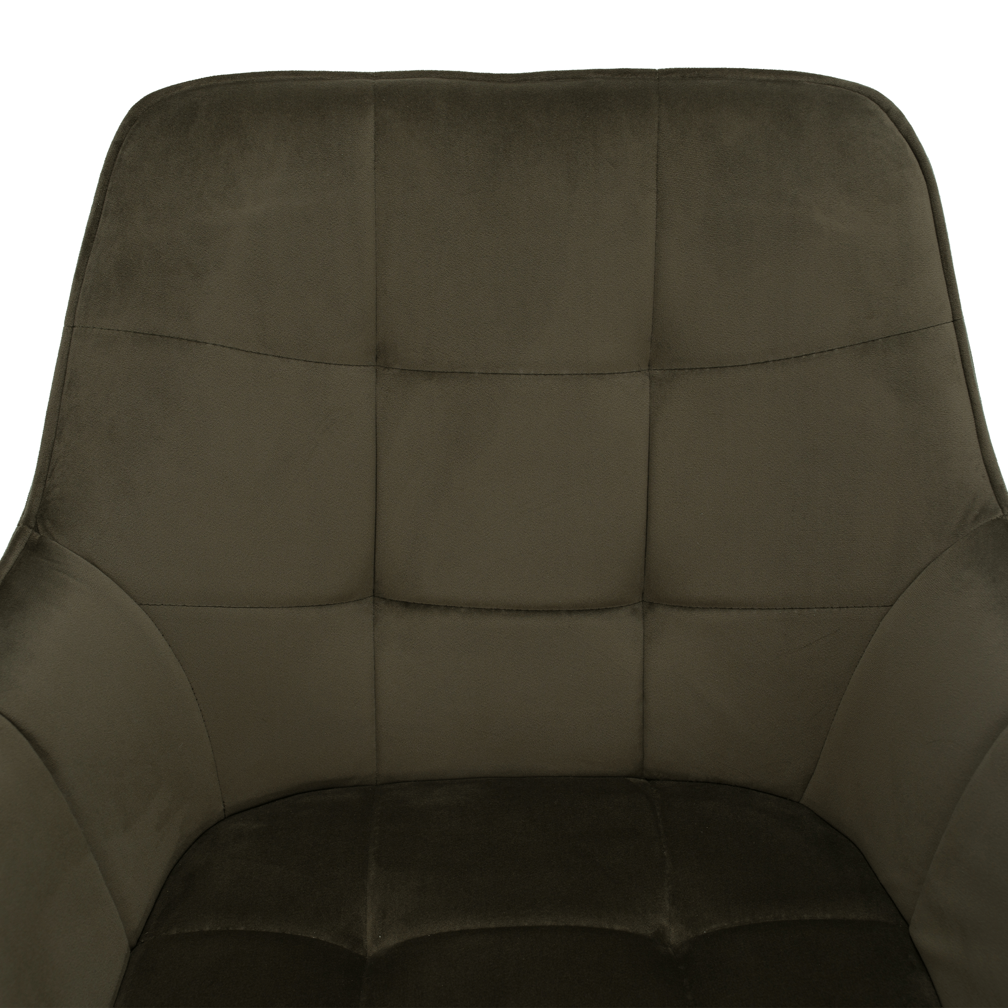Scaun de design, Velvet verde/negru, PETIN — imaginea 3