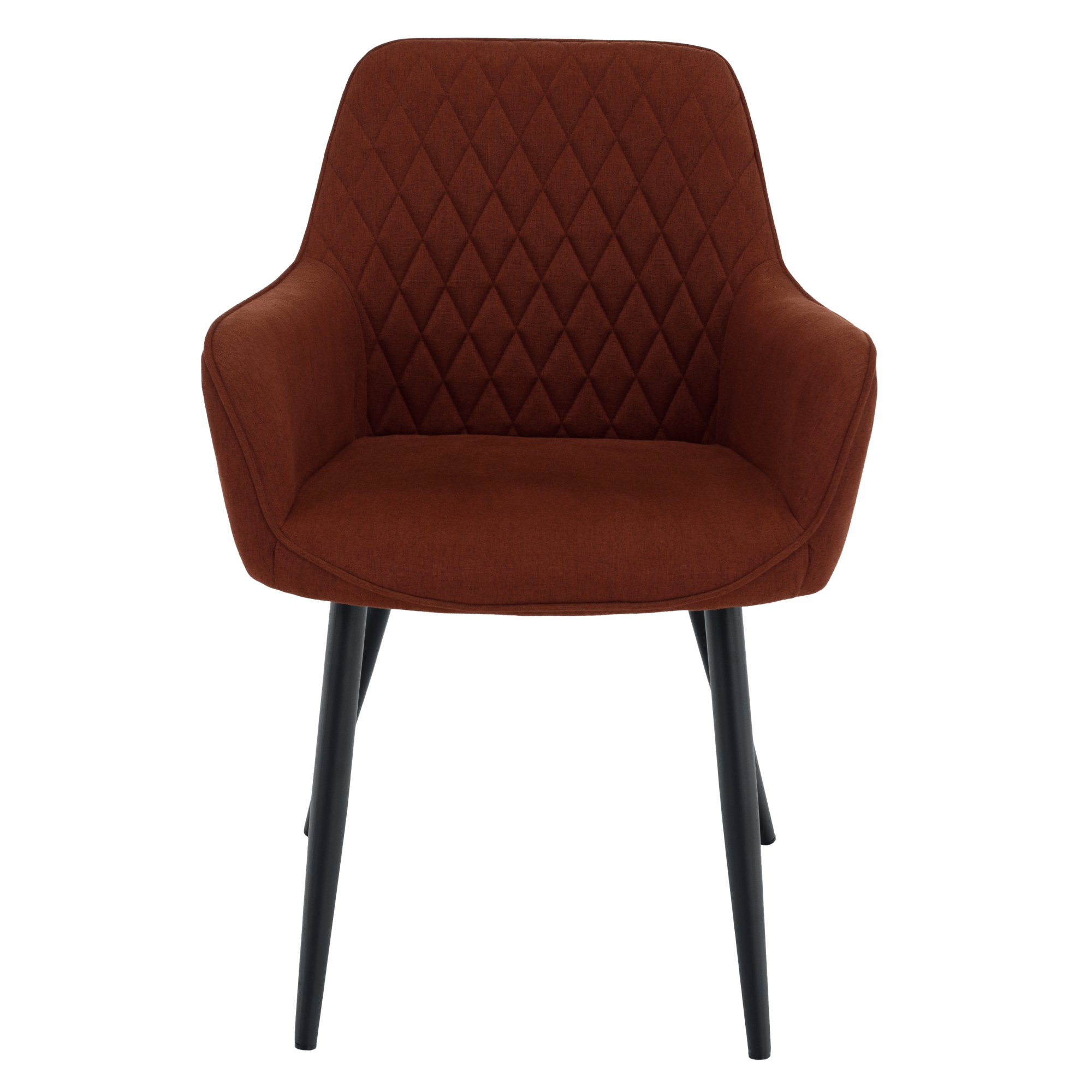 Scaun de design, maro/negru, OSKOR — imaginea 3