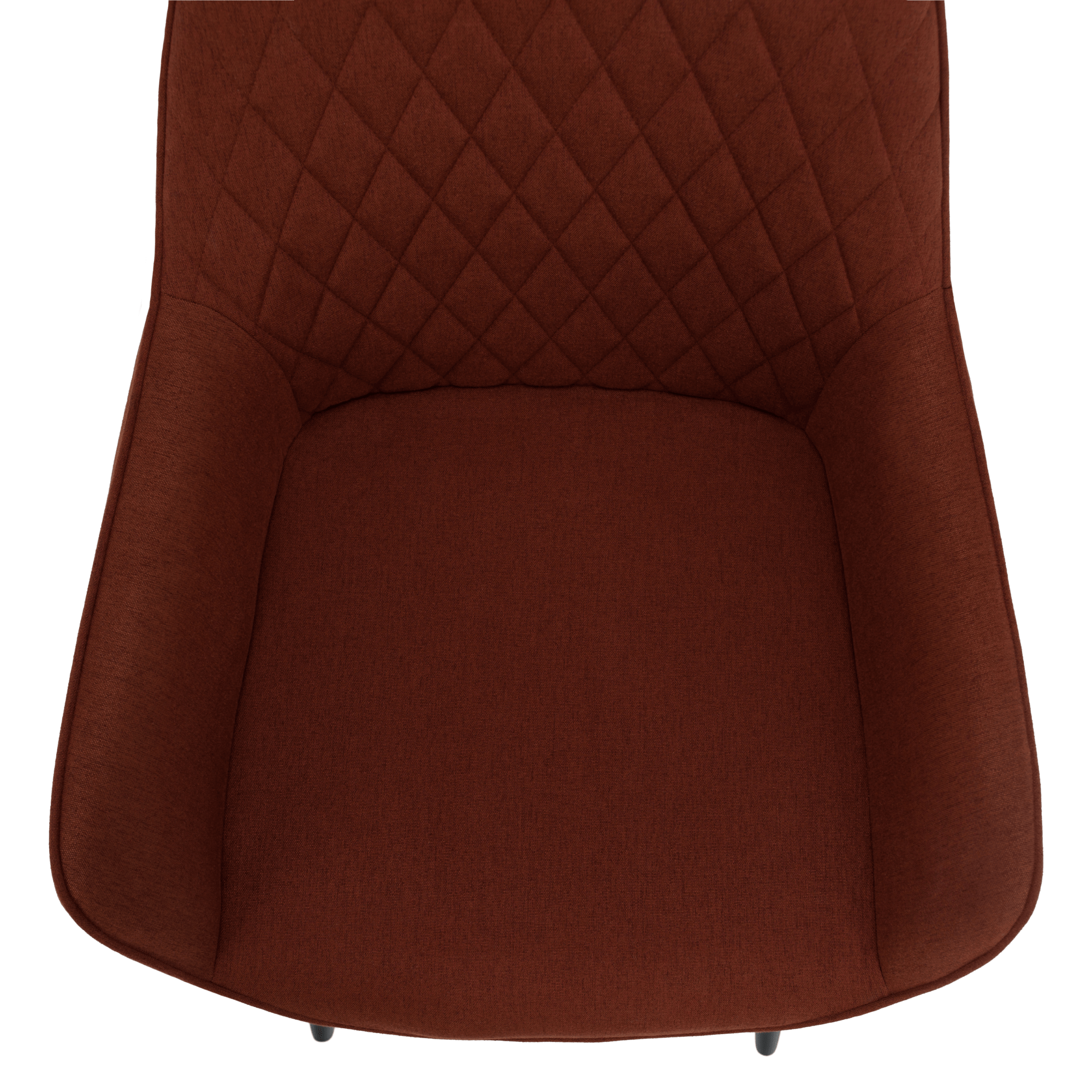 Scaun de design, maro/negru, OSKOR — imaginea 4
