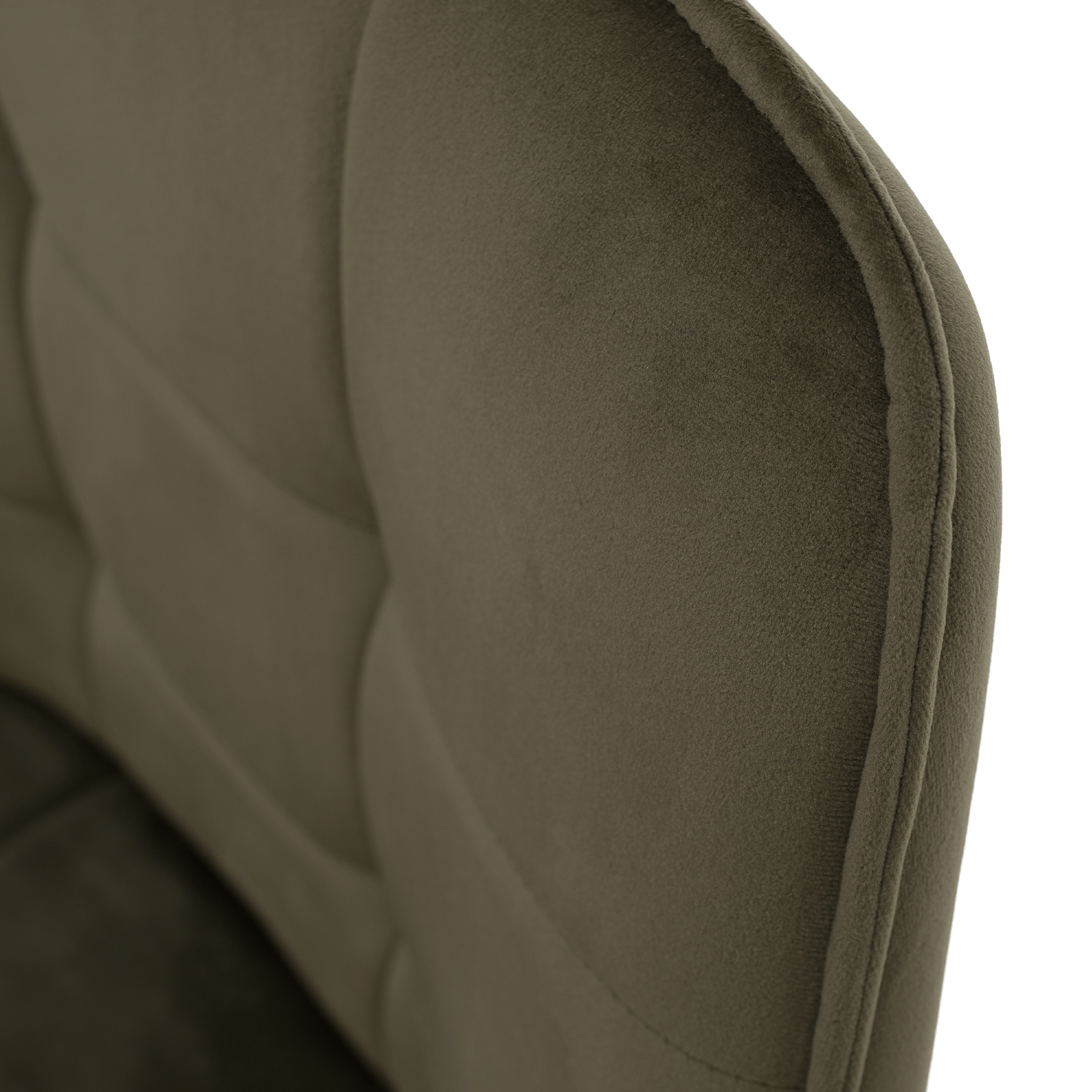 Scaun de design, Velvet verde/negru, PETIN — imaginea 8