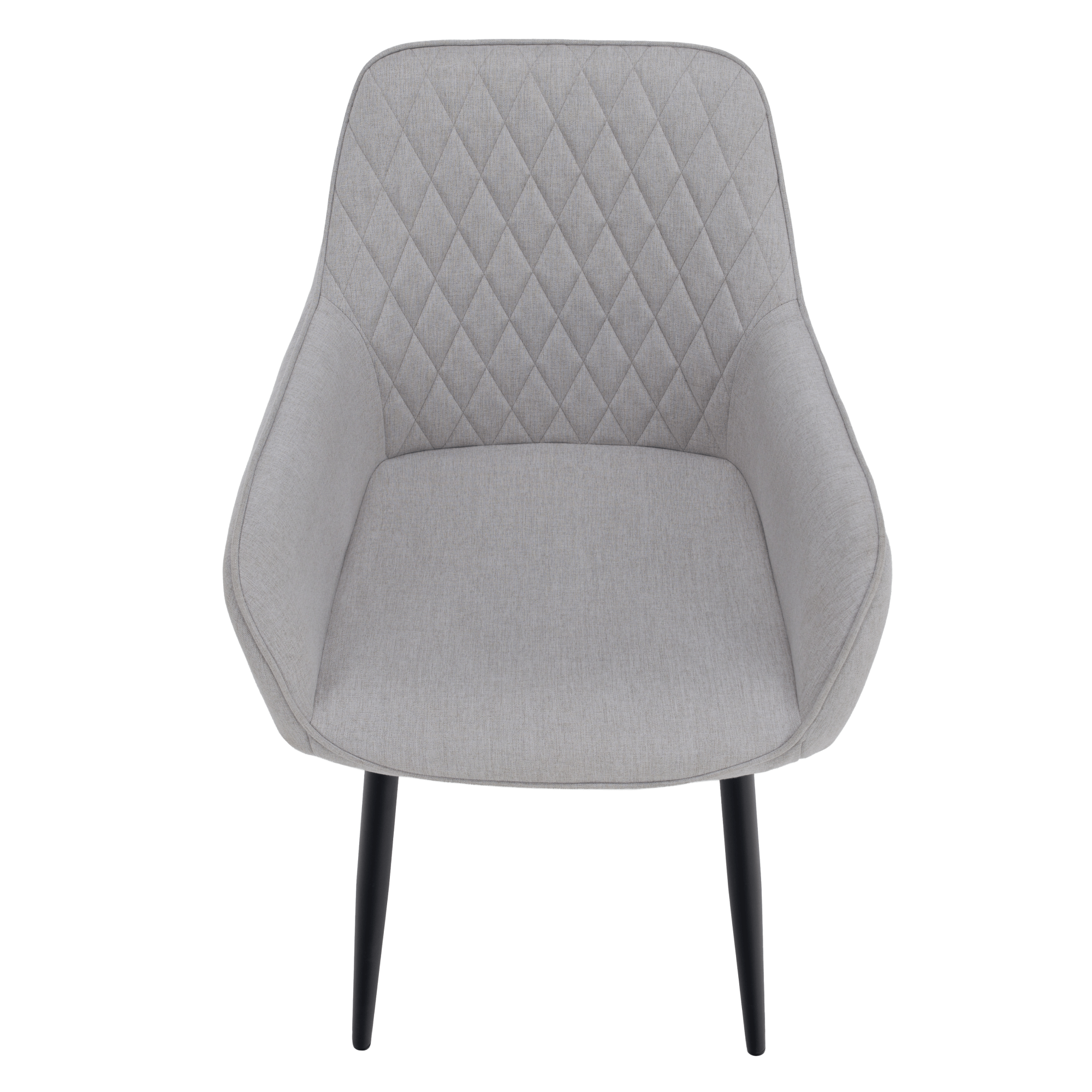 Scaun de design, gri deschis/negru, OSKOR — imaginea 2