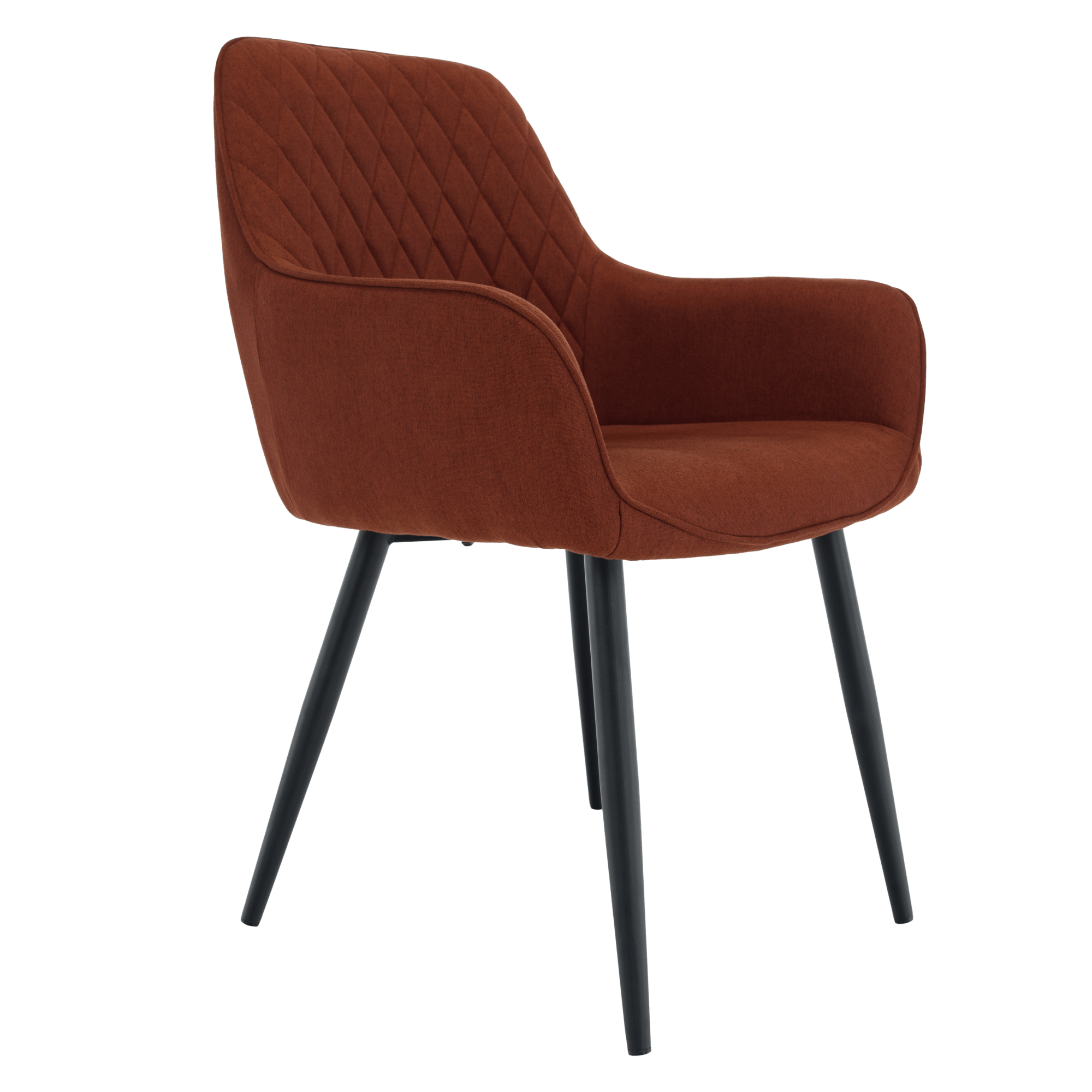 Scaun de design, maro/negru, OSKOR — imaginea 12