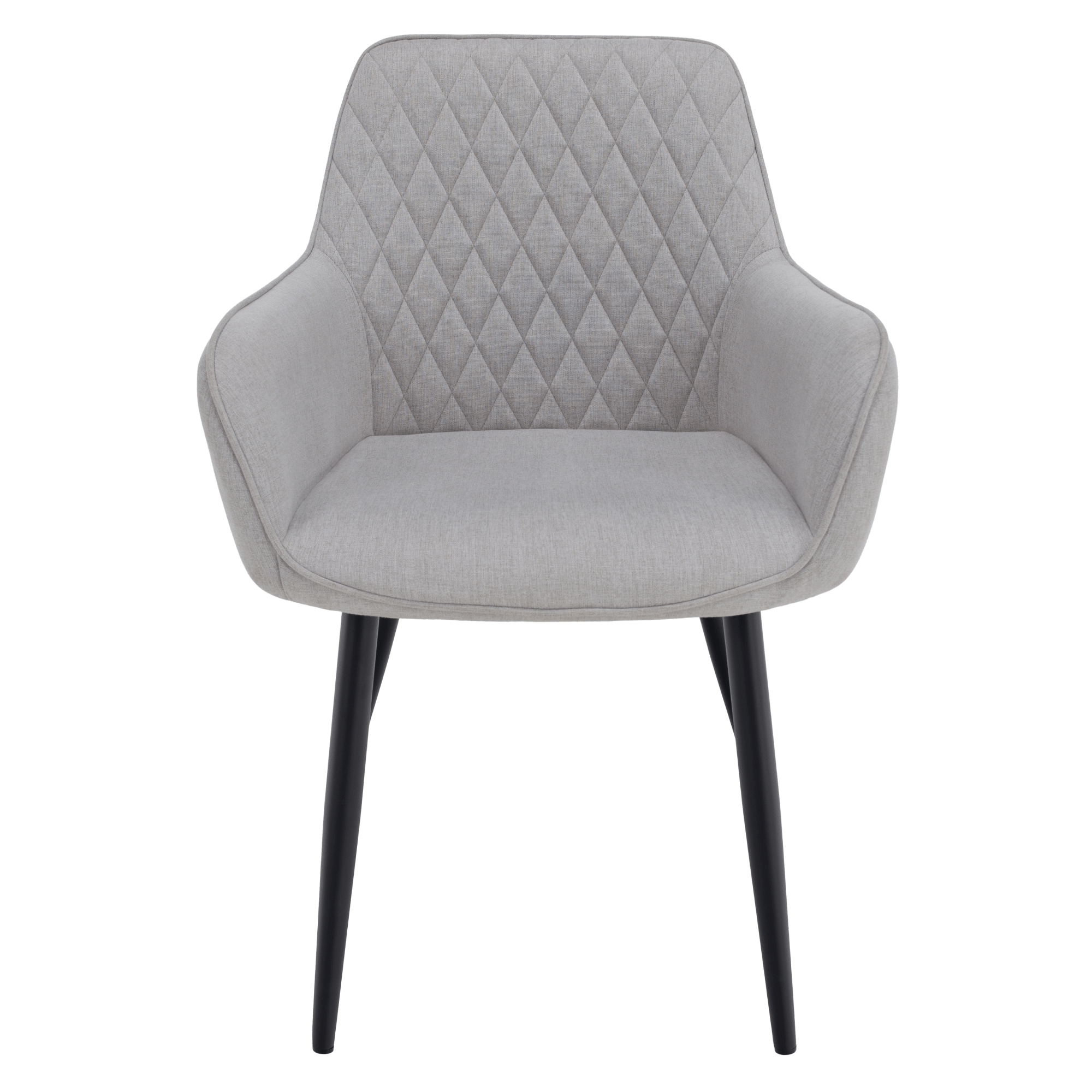 Scaun de design, gri deschis/negru, OSKOR — imaginea 3