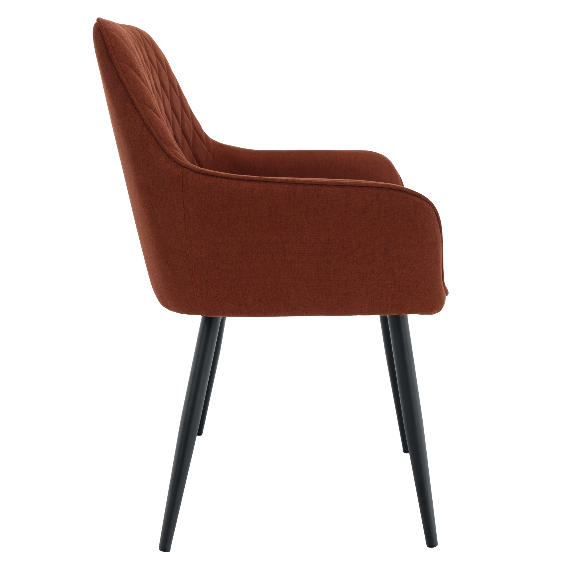Scaun de design, maro/negru, OSKOR — imaginea 13