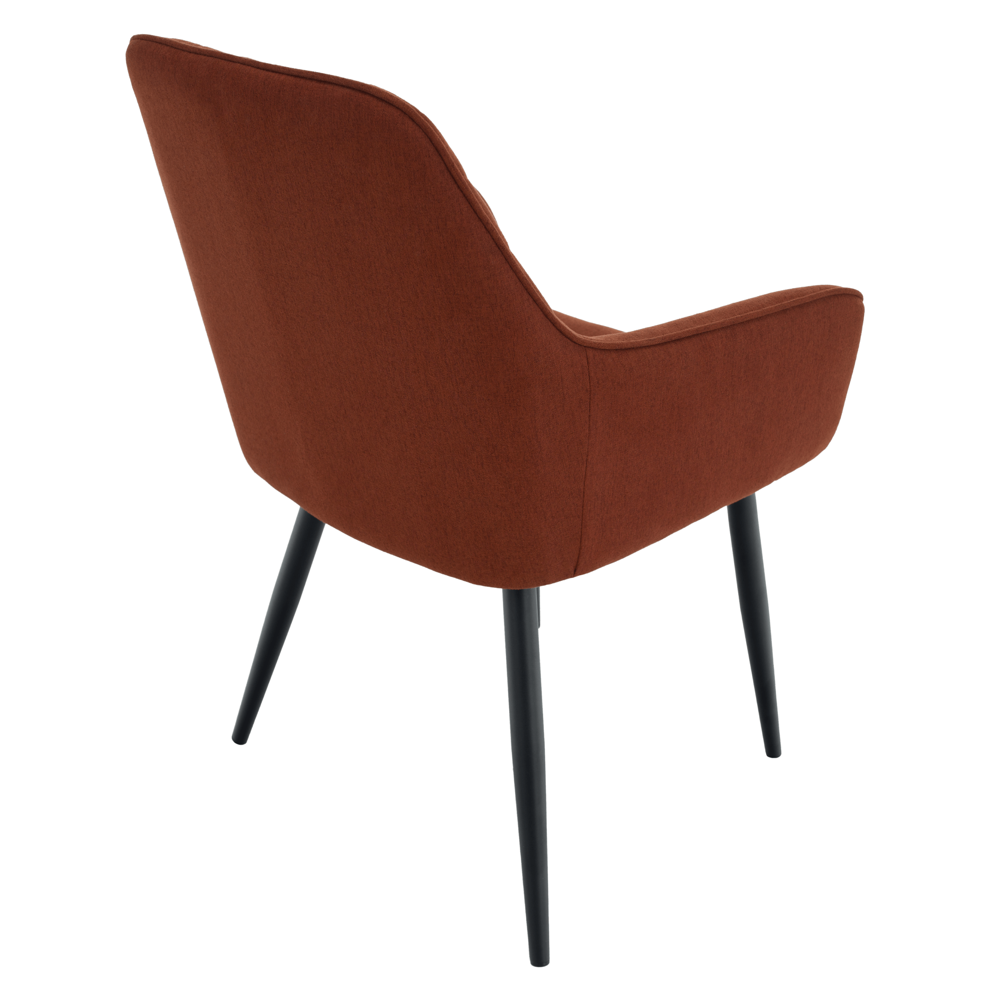 Scaun de design, maro/negru, OSKOR — imaginea 14