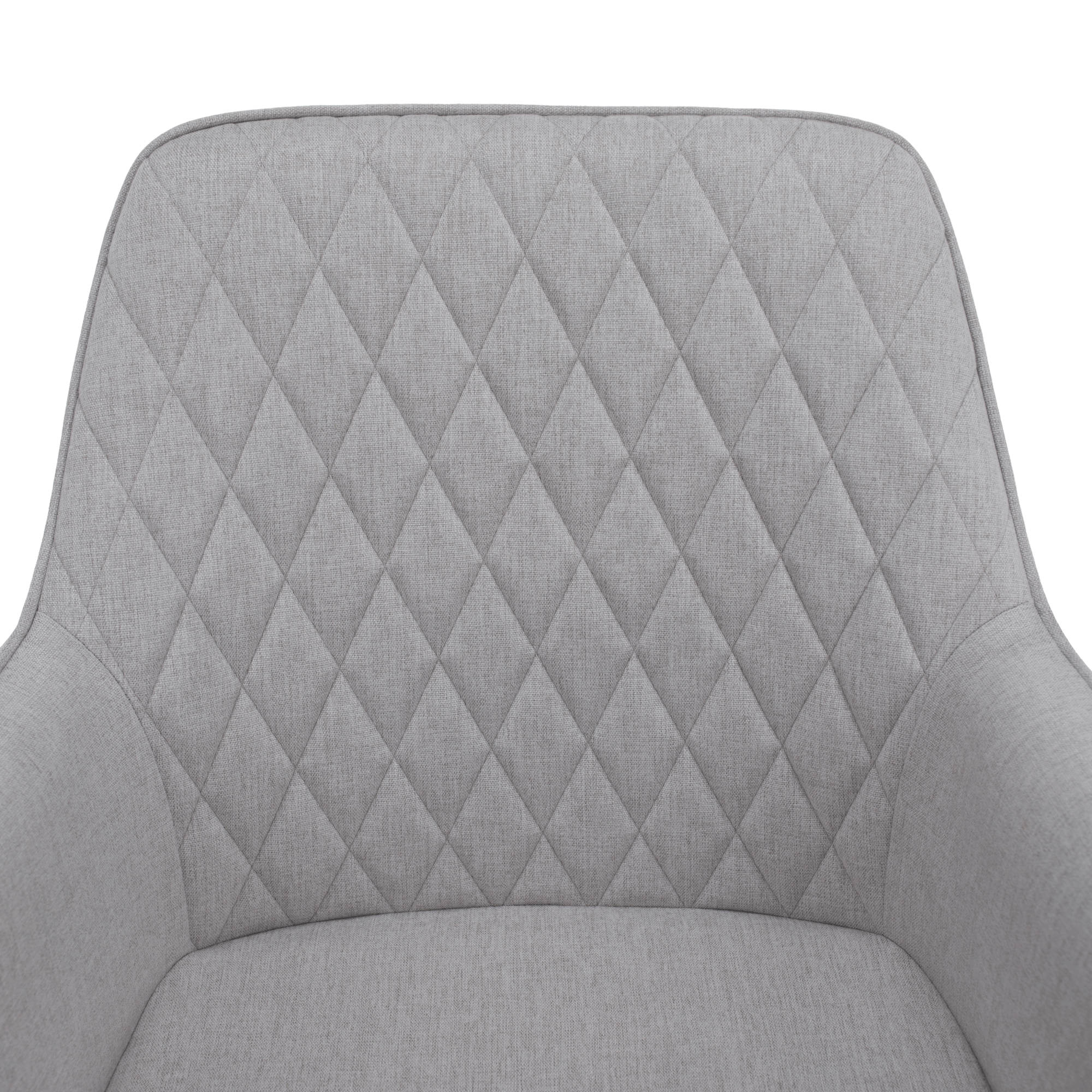 Scaun de design, gri deschis/negru, OSKOR — imaginea 4