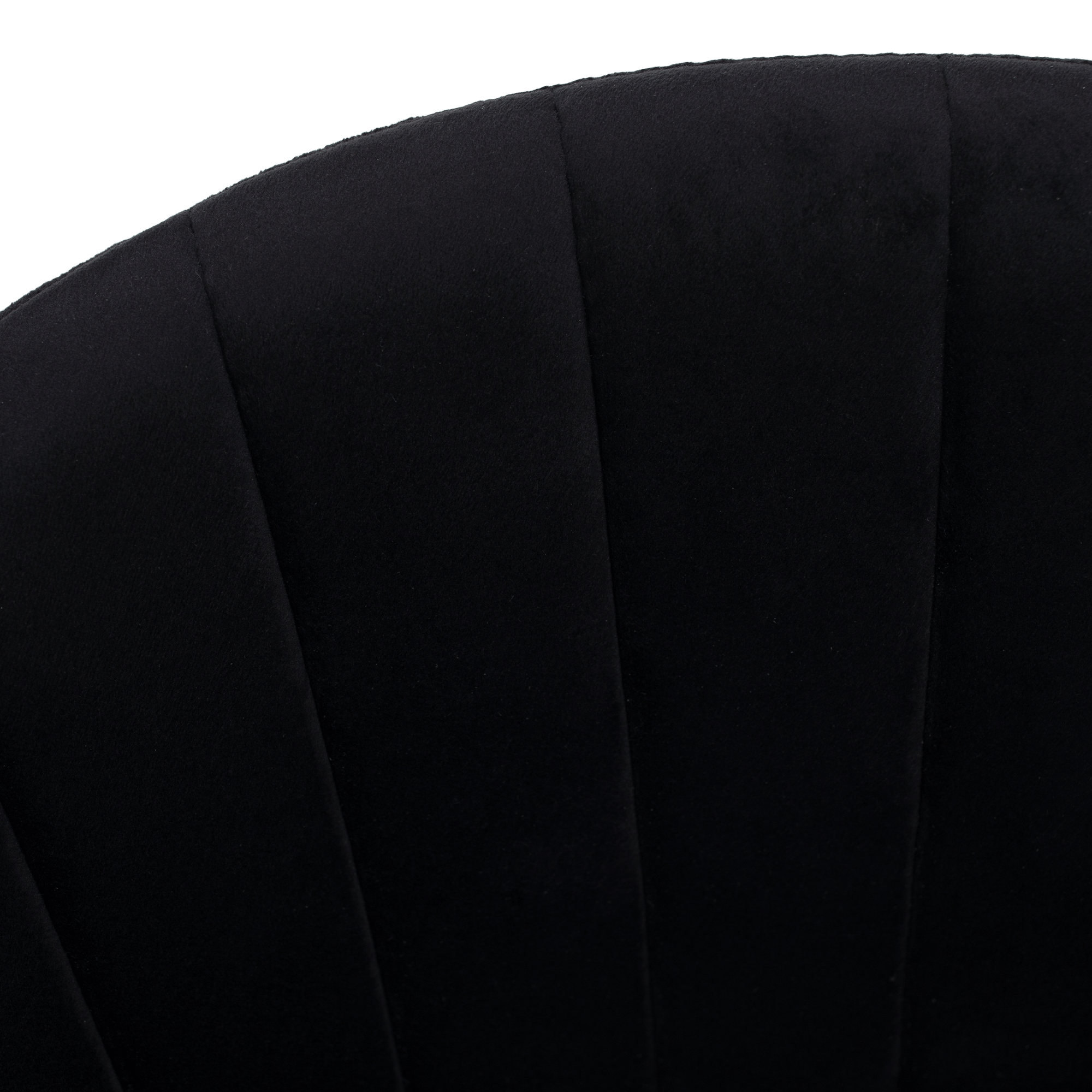 Scaun de sufragerie de design, material Velvet negru/gold crom auriu, DASMIN TIP 1 — imaginea 3