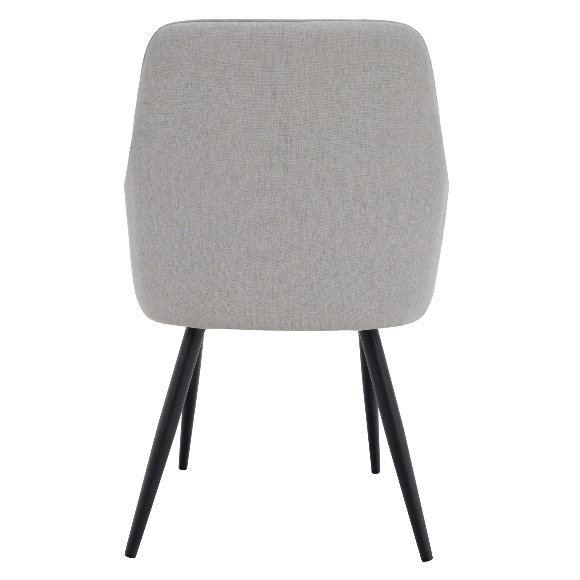 Scaun de design, gri deschis/negru, OSKOR — imaginea 16