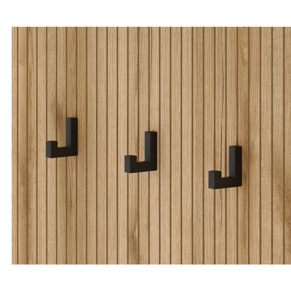 Set pentru hol, stejar evoke/alb, NODRI — imaginea 6