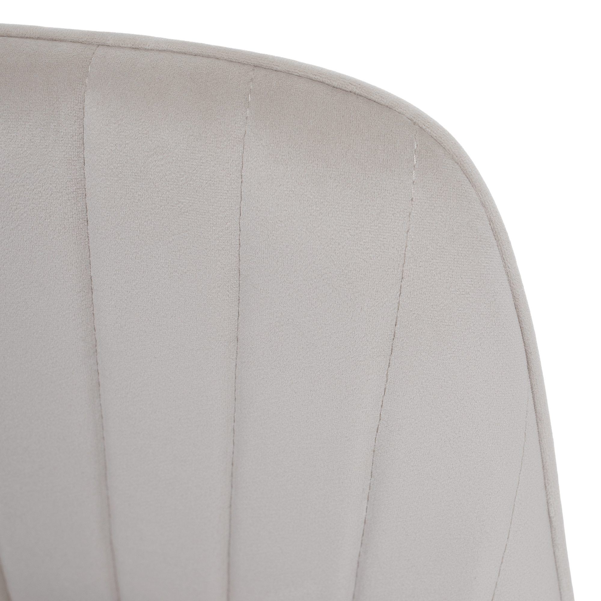Scaun de design, bej-gri, tesatura Velvet, AURIL — imaginea 19