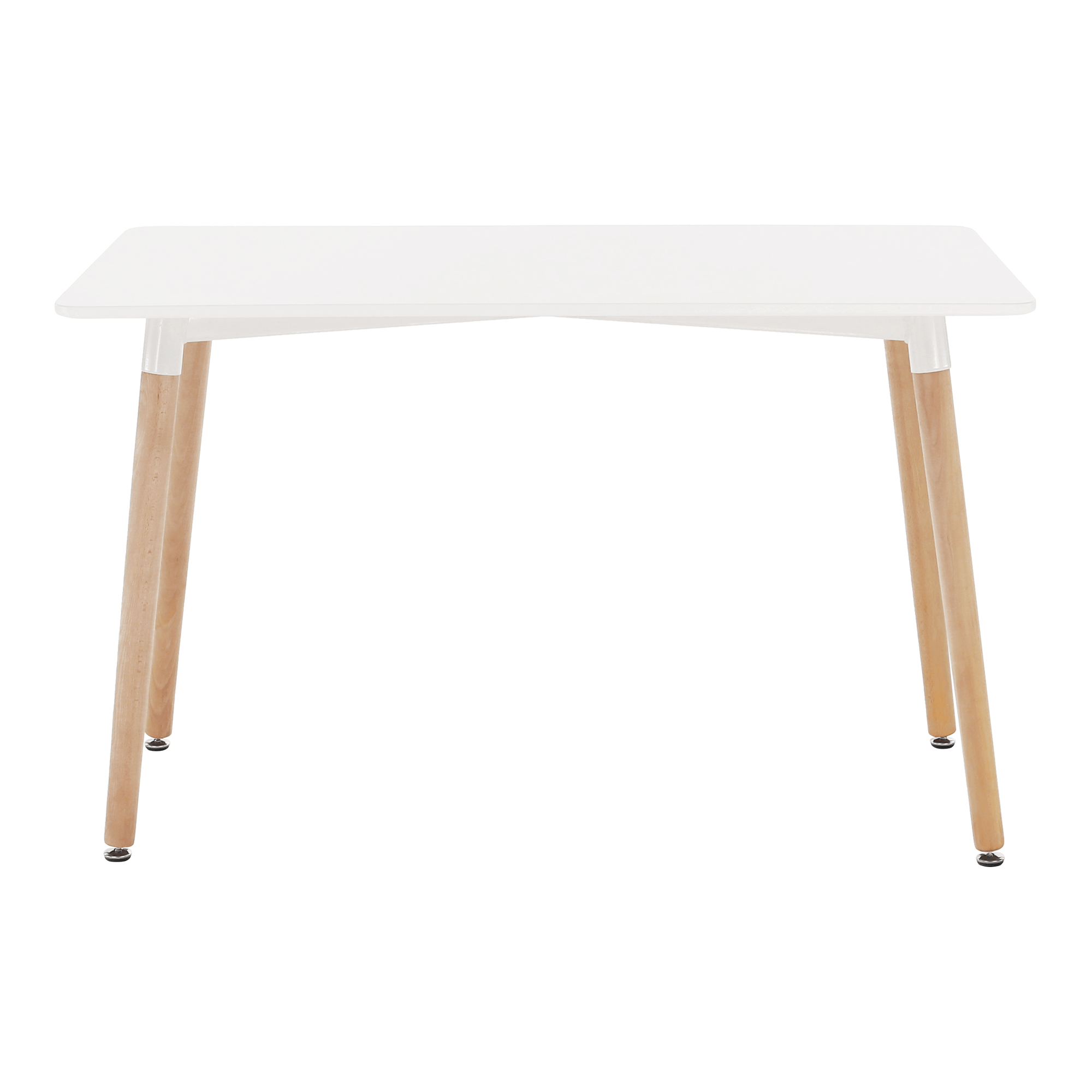 Masa dining, alb/fag, 120x80 cm, DIDIER 5 NEW — imaginea 6