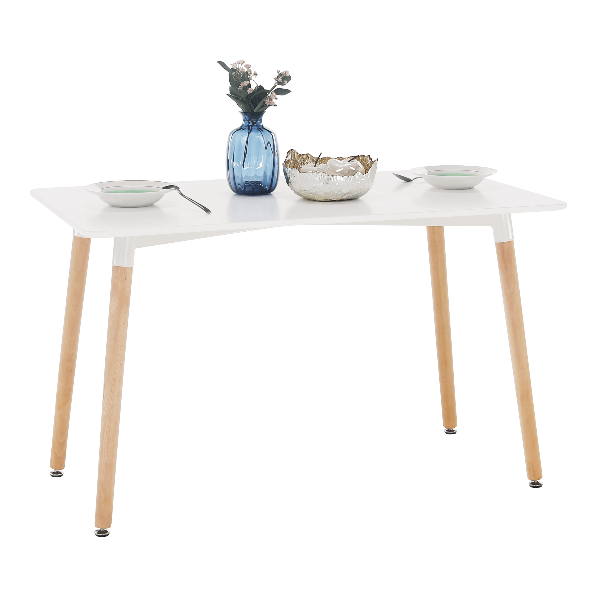 Masa dining, alb/fag, 120x80 cm, DIDIER 5 NEW — imaginea 10