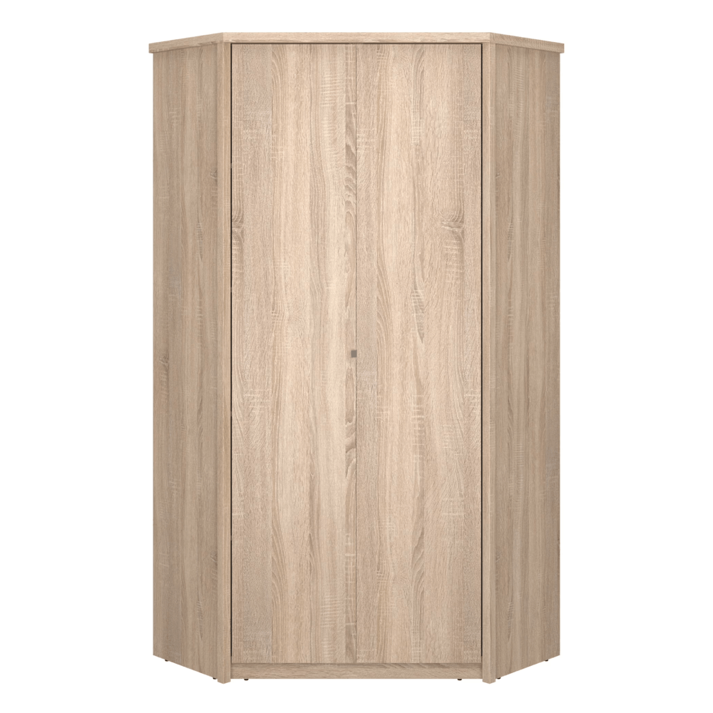 Dulap de colt 2D, stejar sonoma, NORTY TYP 27 — imaginea 3