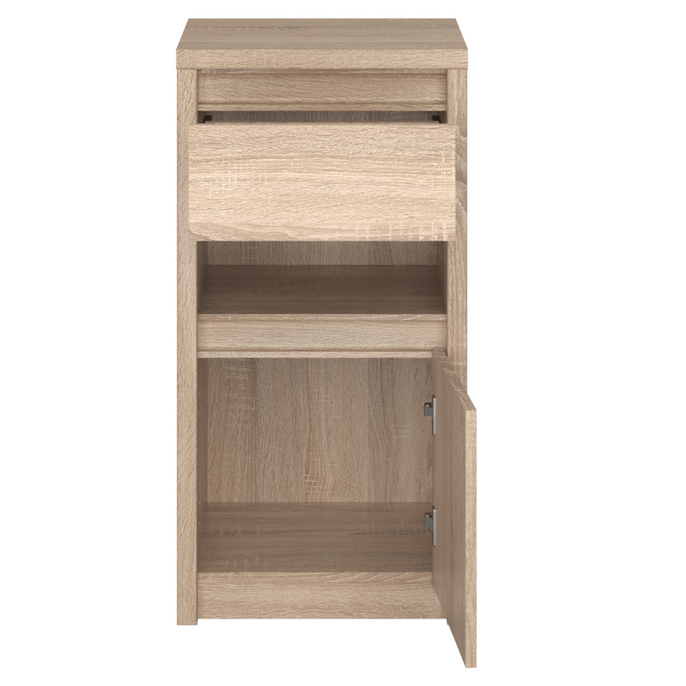 Comoda 1D1S, stejar sonoma, NORTY TYP 24 — imaginea 5