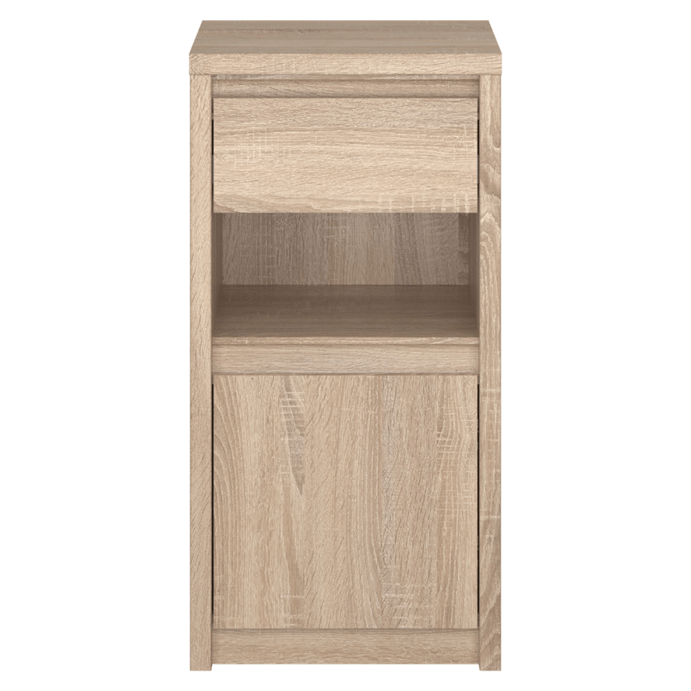 Comoda 1D1S, stejar sonoma, NORTY TYP 24 — imaginea 6
