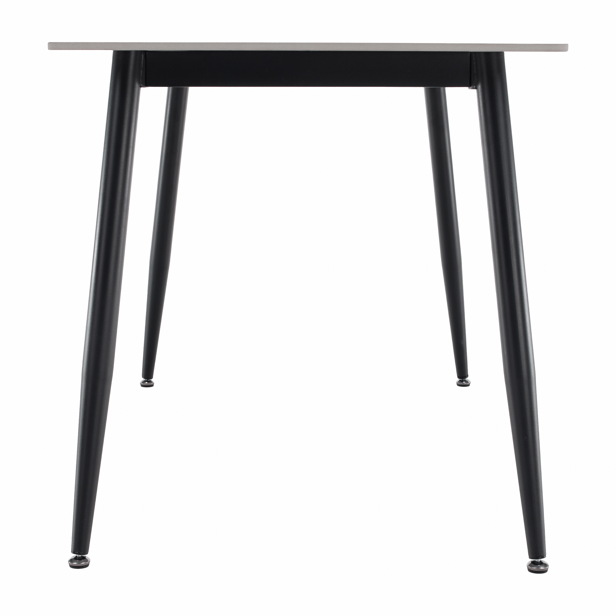 Masa de sufragerie, gri marmura/neagra, 121x71 cm, FLORENC TIP 1 — imaginea 10