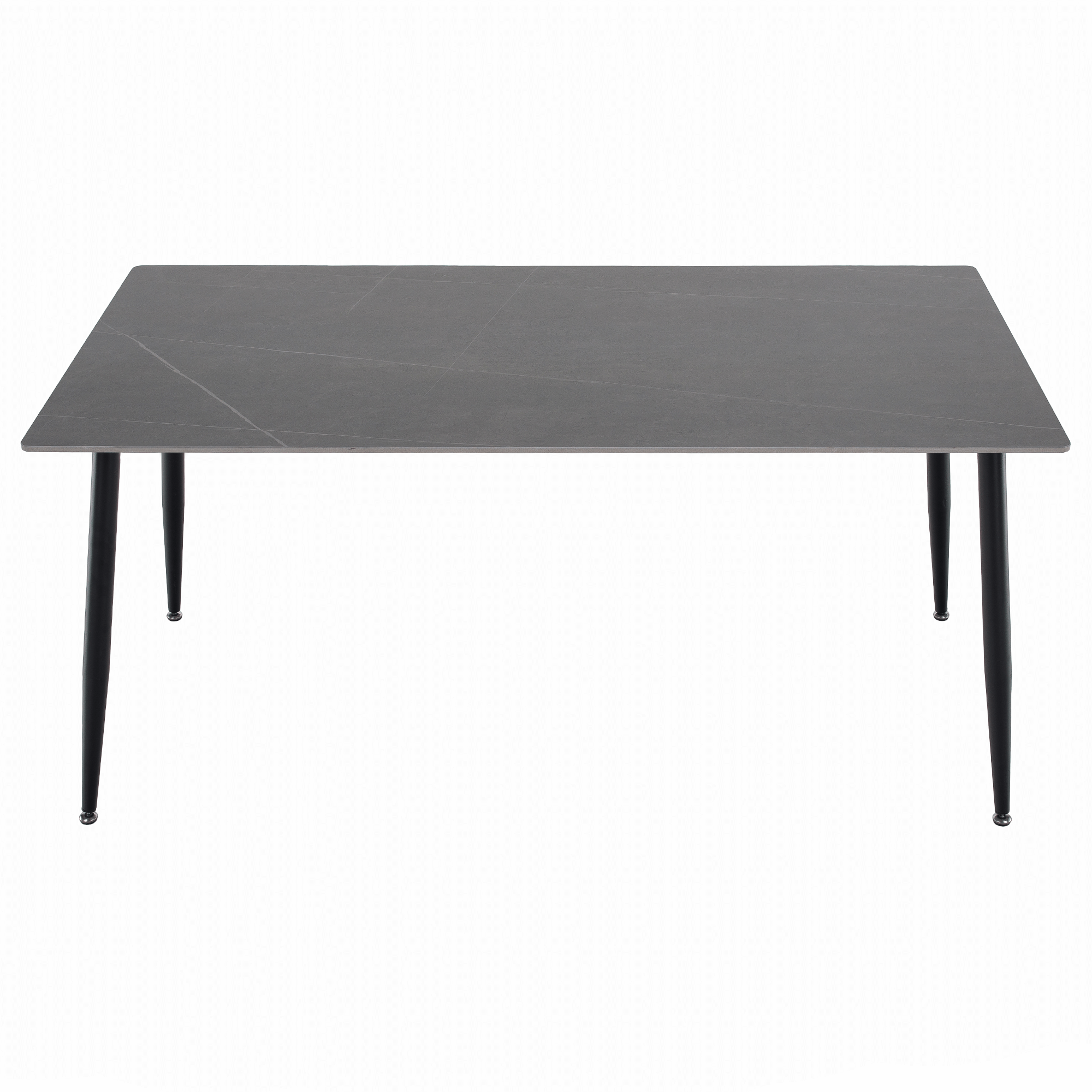 Masa de sufragerie, marmura gri/neagra, 160x80 cm, FLORENC TIP 2 — imaginea 10
