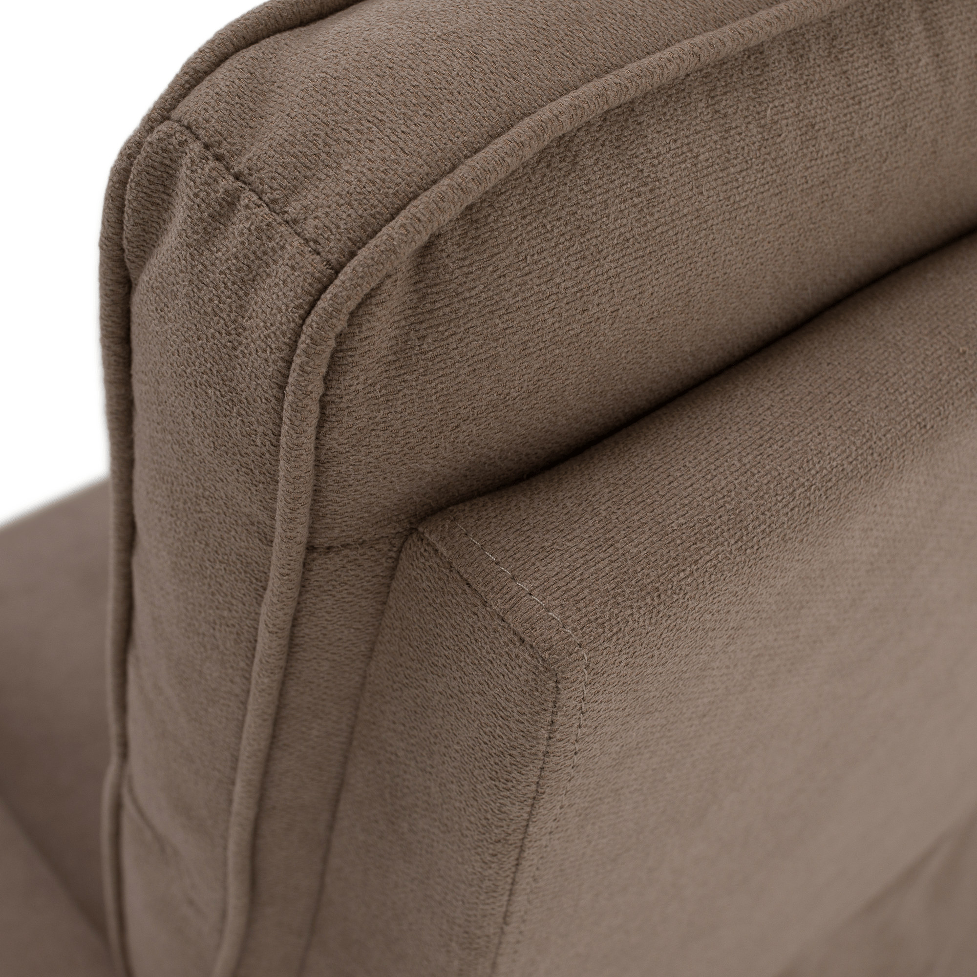 Fotoliu rotativ de relaxare, gri-maroniu taupe, MEKENZI — imaginea 3