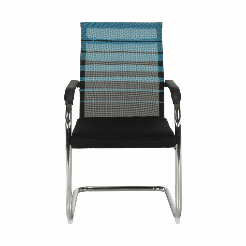 Scaun, albastru/negru, material textil, ESIN — imaginea 5