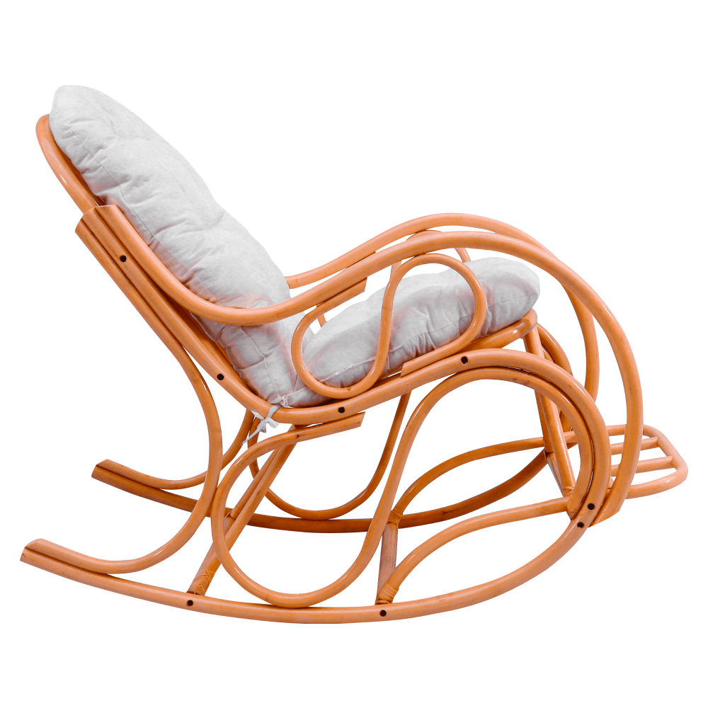 Scaun balansoar, de miere/bej, AGATON — imaginea 11