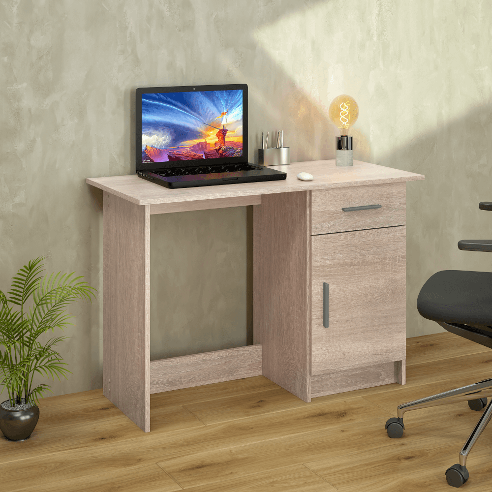 Masa universala pentru PC, stejar sonoma, SIRISS NEW — imaginea 7