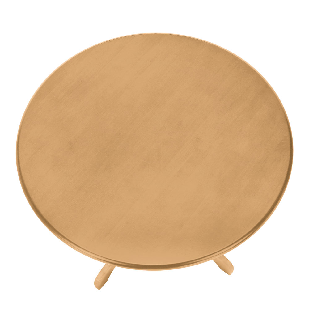 Masa de sufragerie, rotunda, stejar deschis, diametru 106 cm, TABLOS — imaginea 4