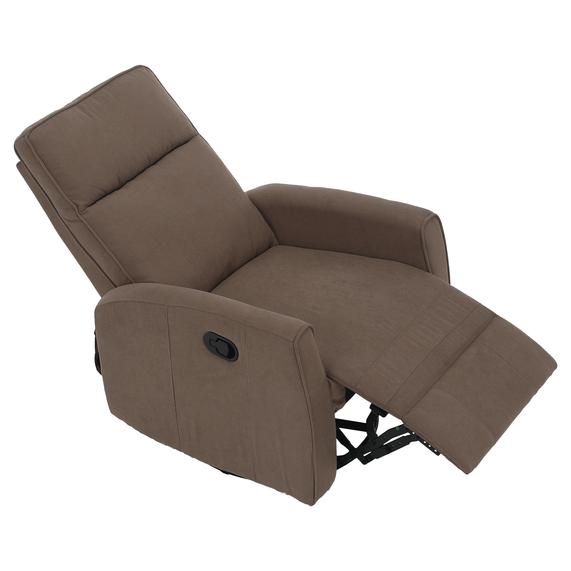 Fotoliu rotativ de relaxare, gri-maroniu taupe, MEKENZI — imaginea 20