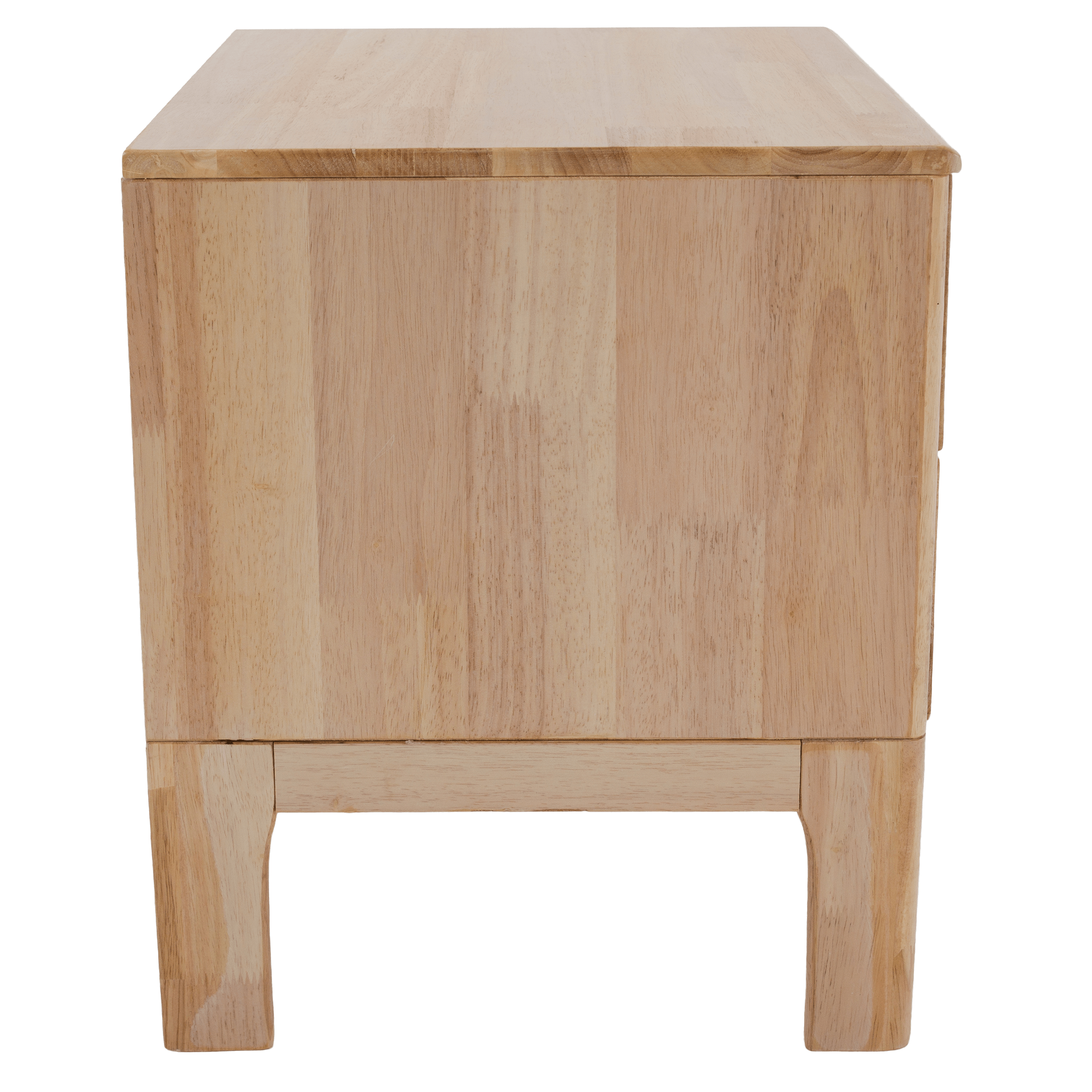 Noptiera, lemn masiv, naturala, FERB — imaginea 6
