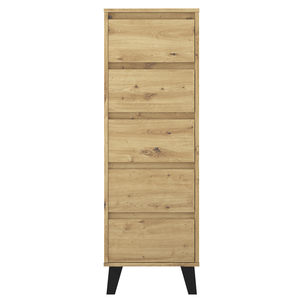 Comoda, stejar artisan, BOGAN 5S40 — imaginea 3