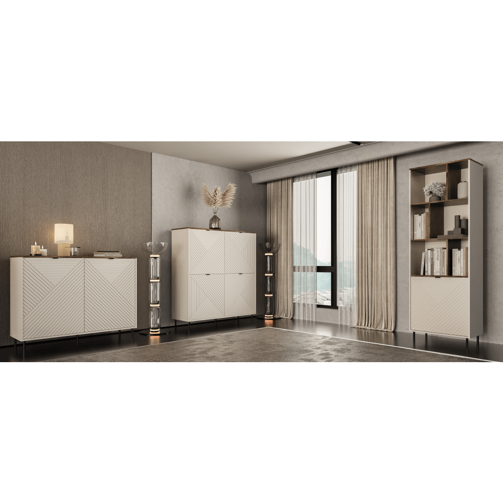 Comoda, casmir/stejar castello, EYCO 2D — imaginea 3