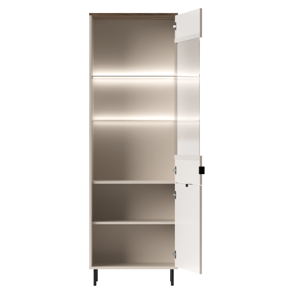 Vitrina, casmir/stejar castello, EYCO 1D1W — imaginea 5