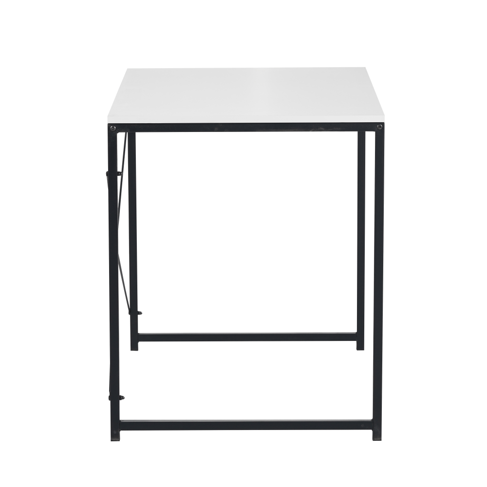 Birou, alb/negru, 90x60 cm, MELLORA — imaginea 4